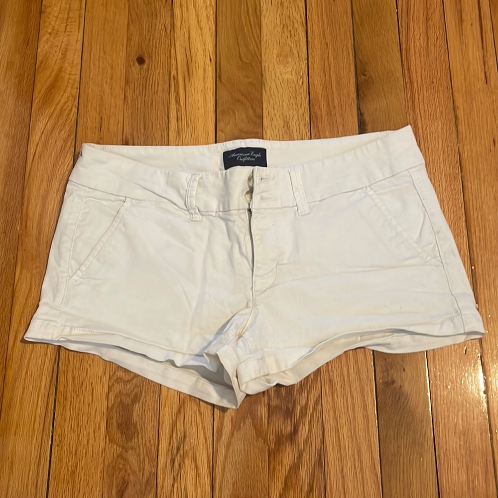 White shorts